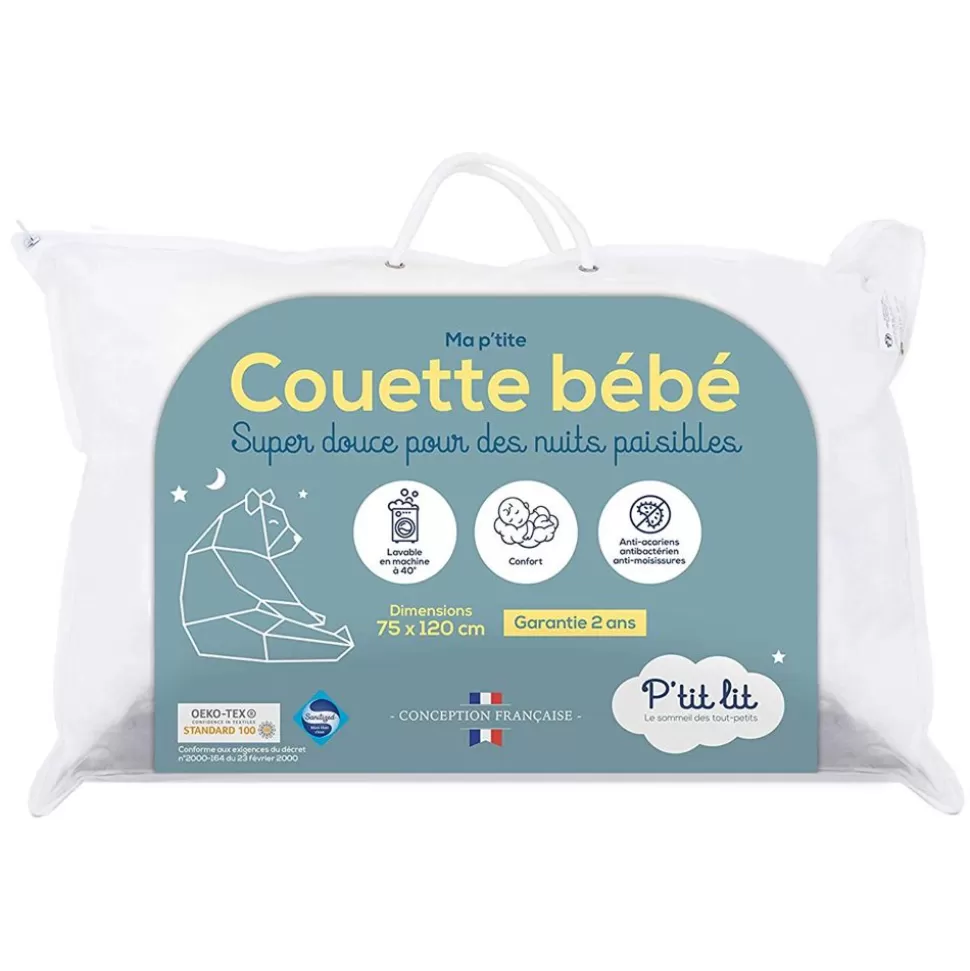 Couette Bebe Sanitized - 75 X 120 Cm | P'tit Lit New