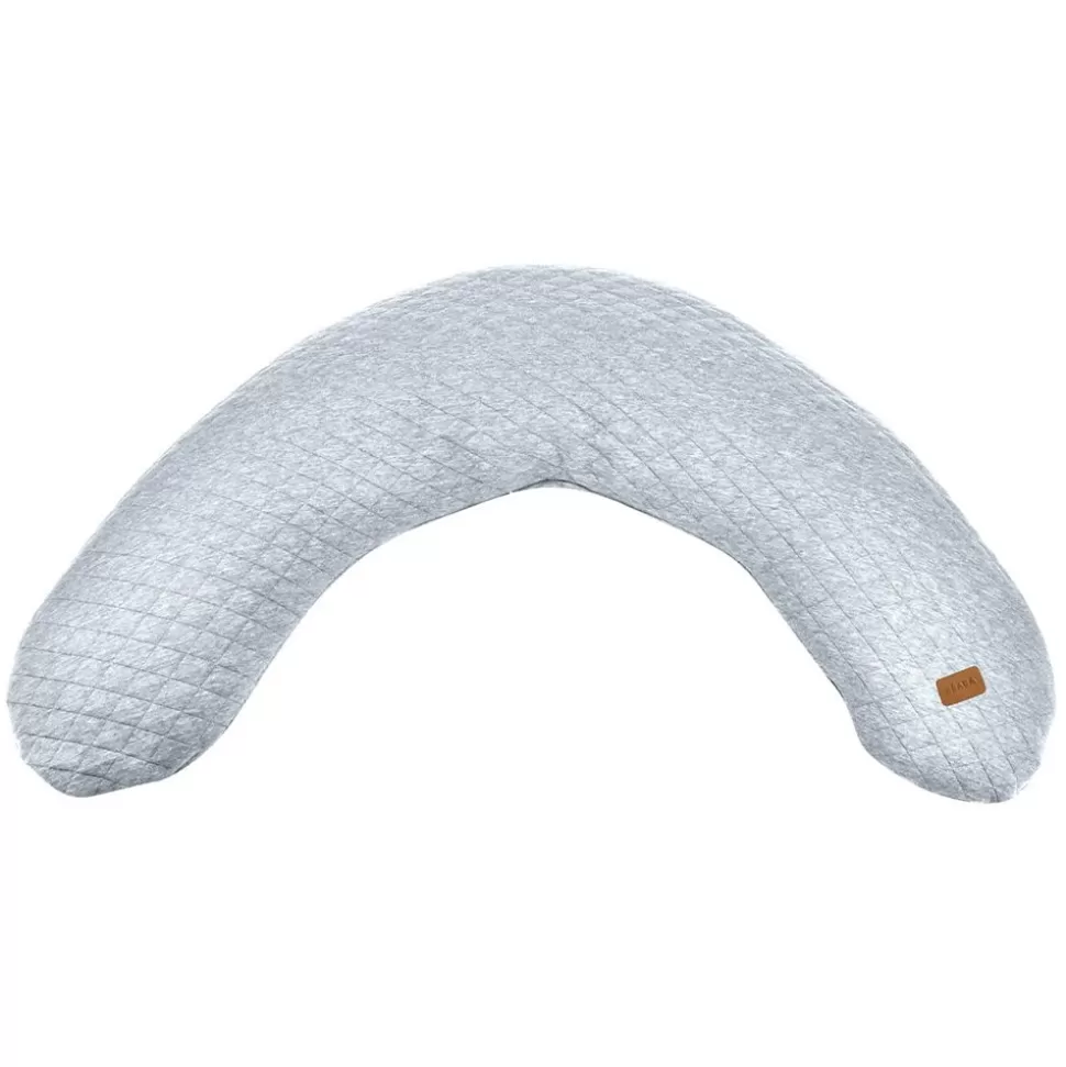 Coussin D'Allaitement Big Flopsy Fleur De Coton - Heather Grey | BÉABA Online