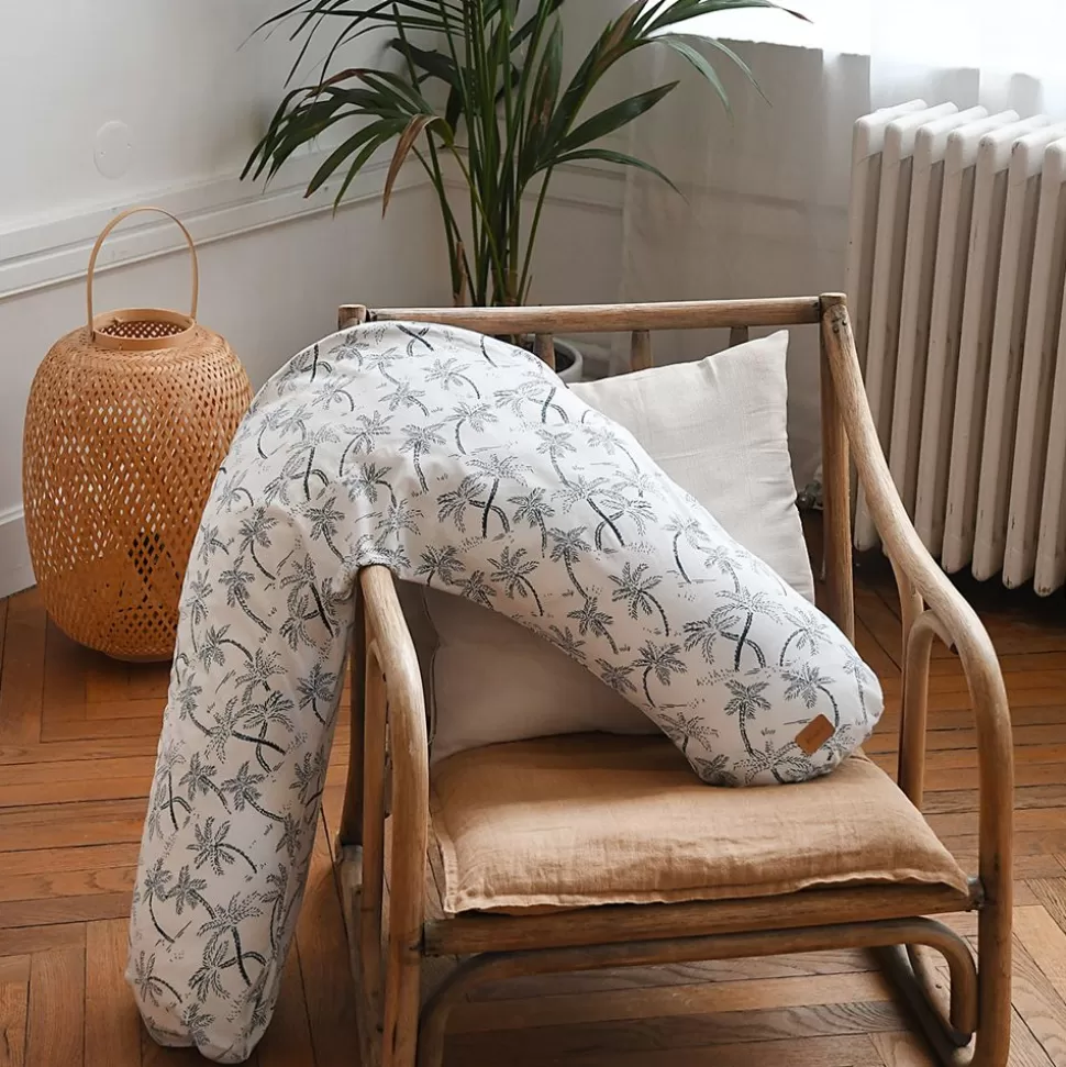 Coussin D'Allaitement Big Flopsy Jersey - Palm Tree | BÉABA Outlet