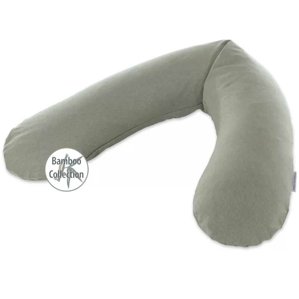 Coussin D'Allaitement Original Bambou - Chine Vert Kaki | Theraline Fashion