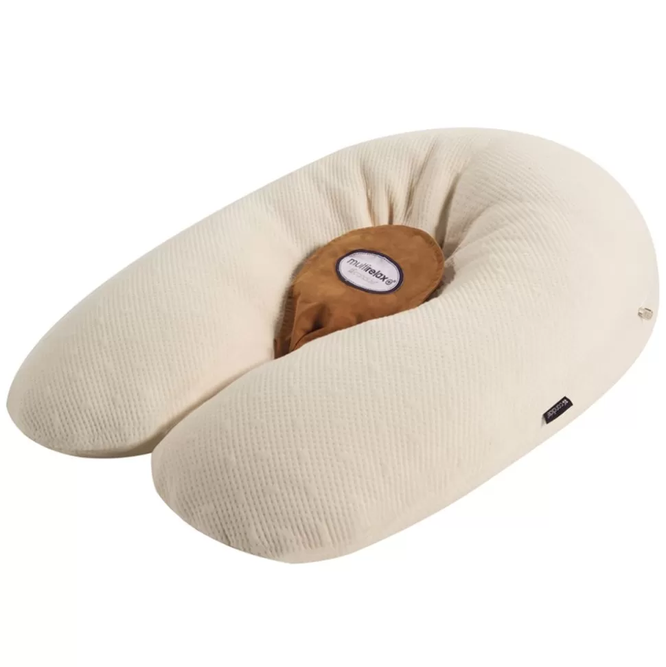 Coussin De Maternite Et D'Allaitement Multirelax Organic Coton - Beige | Candide Online