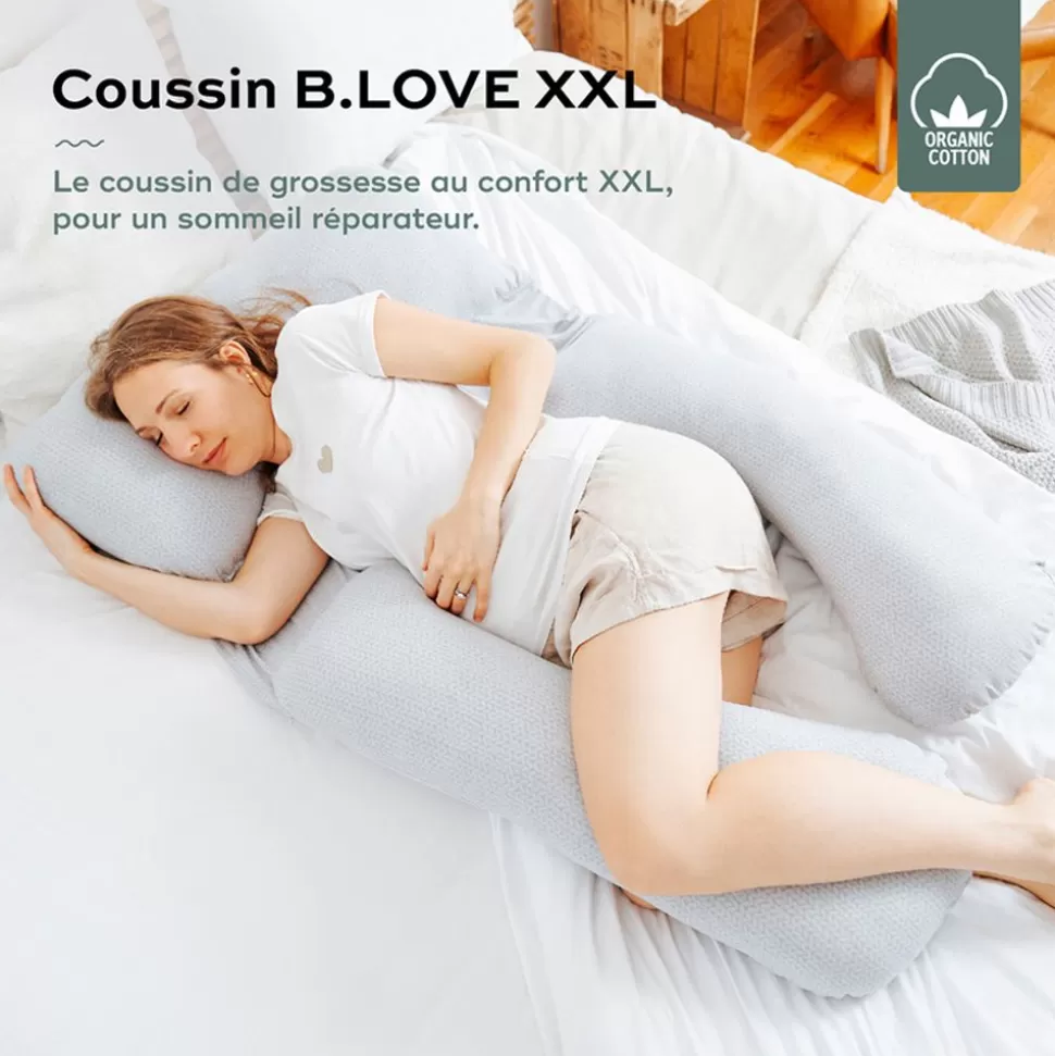 Coussin De Maternite Xxl B. Love - Mineral Grey | Babymoov Store