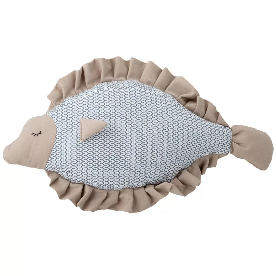 Coussin Poisson - Bleu | Bloomingville Store