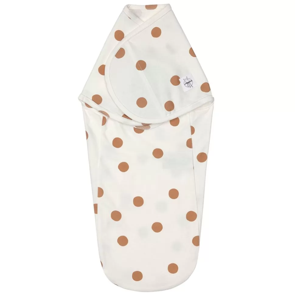 Couverture D'Emmaillotage Cozy Colors Big Dots Blanc Casse - 0/3 Mois | LÄSSIG Best Sale