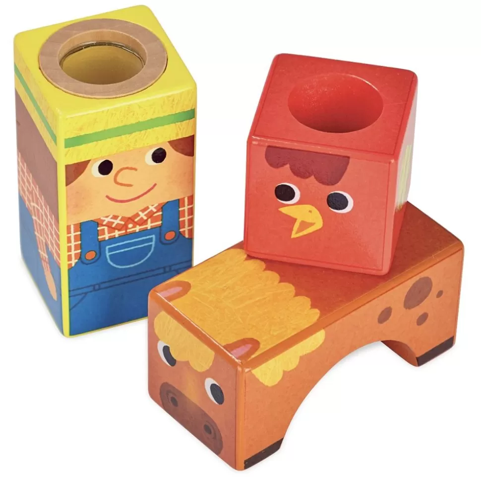 Cubes Animaux De La Ferme | Vilac Hot