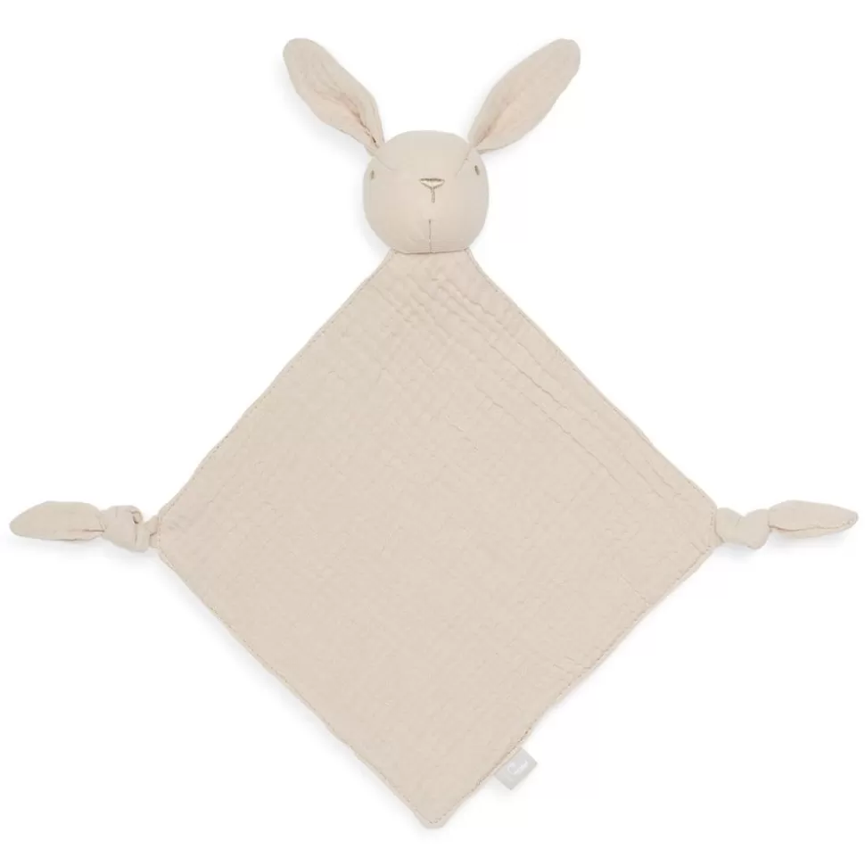 Doudou Attache Sucette Lapin - Nougat | Jollein Sale