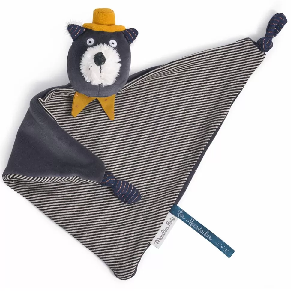 Doudou Chat Alphonse - Les Moustaches | Moulin Roty Outlet