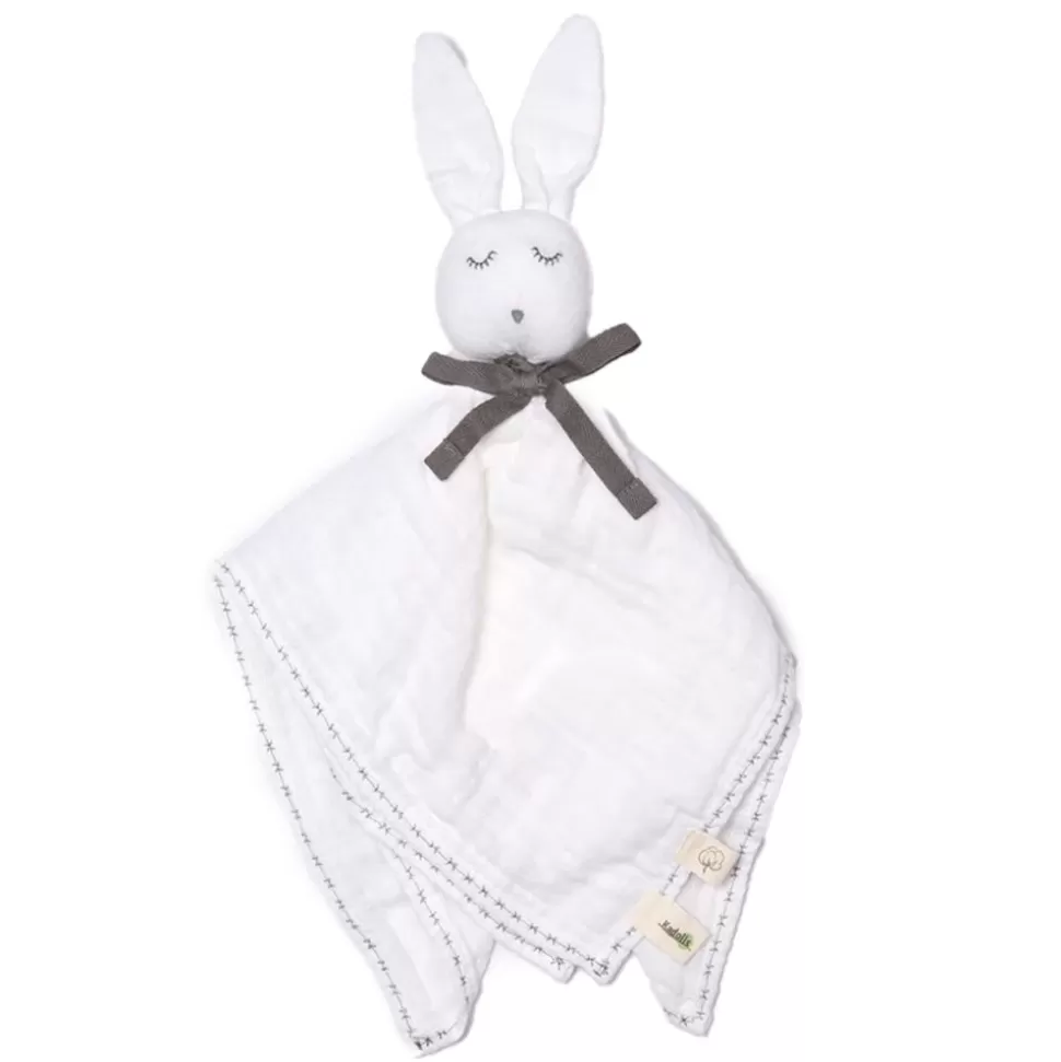 Doudou Lapin - Blanc | Kadolis Discount