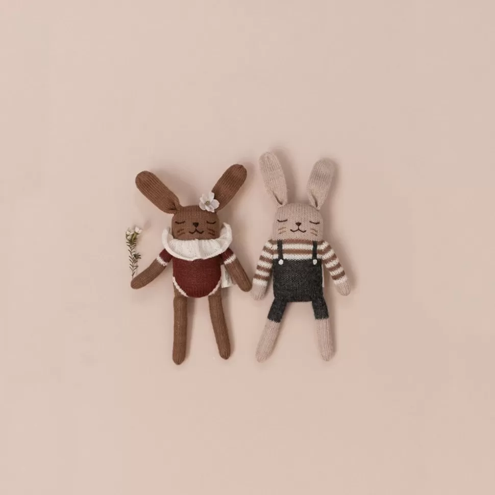 Doudou Lapin - Salopette Noire | Main Sauvage Outlet