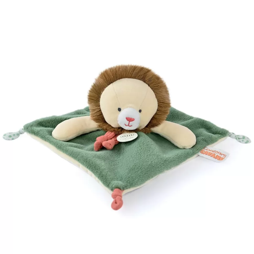 Doudou Lion Couleurs Savane | Doudou et Compagnie Shop