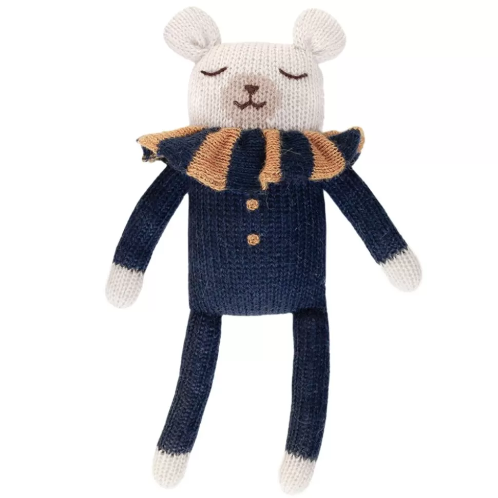 Doudou Ours - Combinaison Bleu Marine | Main Sauvage Sale