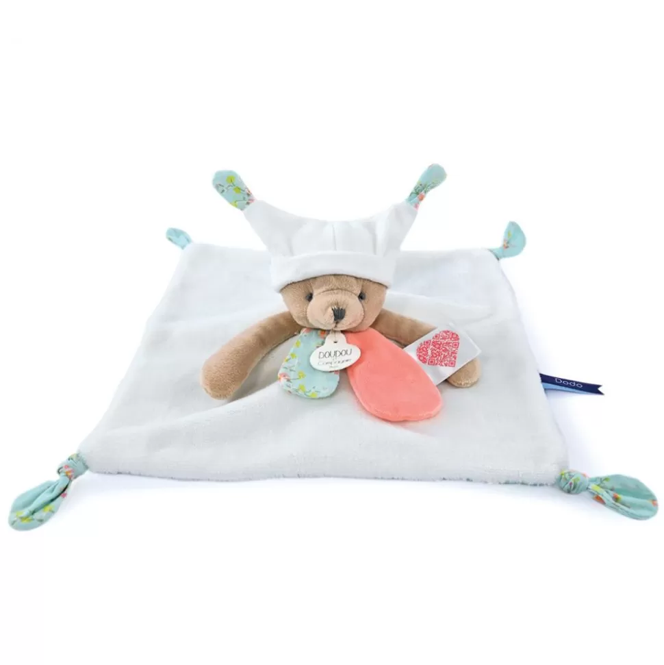 Doudou Ours A Histoires Les Petits Futes - Blanc | Doudou et Compagnie Shop