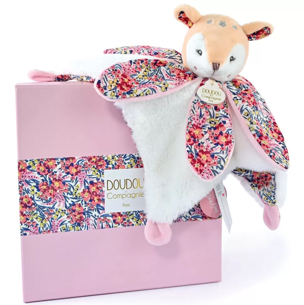 Doudou Petale Faon Boh'Aime - Blanc | Doudou et Compagnie Best