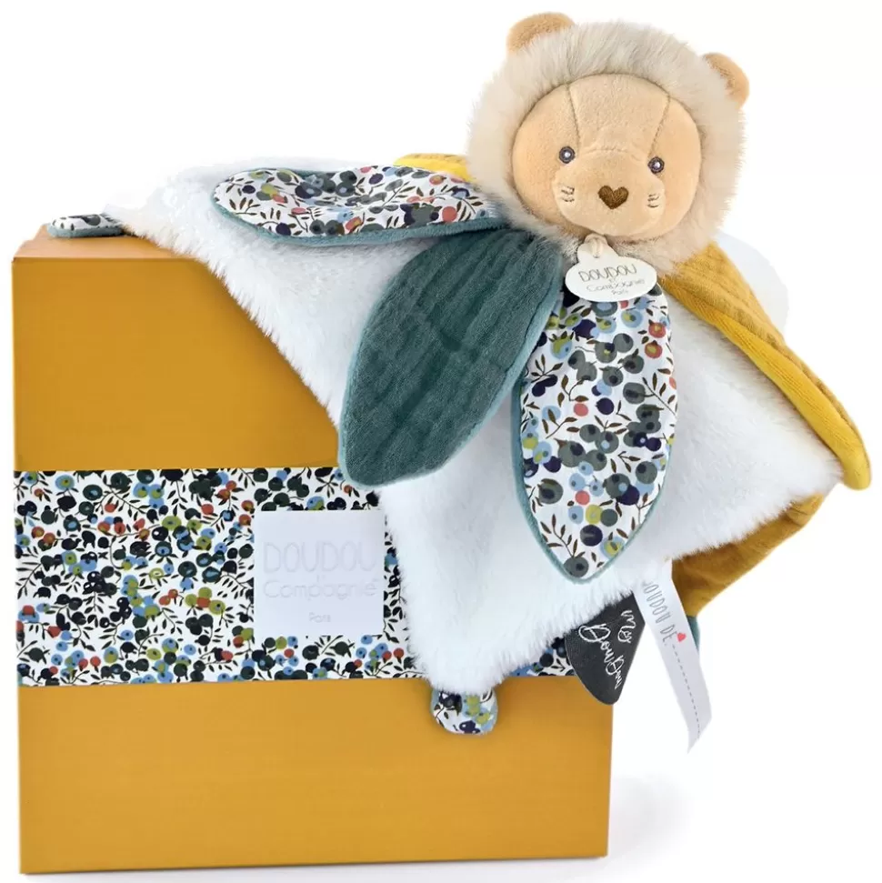 Doudou Petale Lion Boh'Aime - Blanc | Doudou et Compagnie New