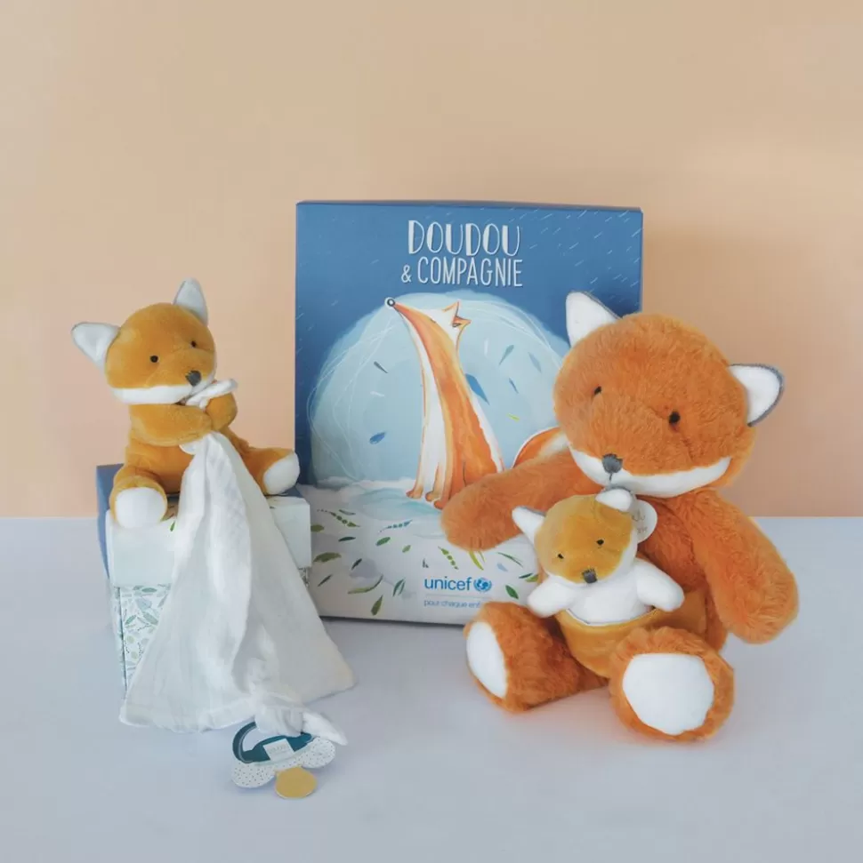 Doudou Renard Unicef | Doudou et Compagnie Online