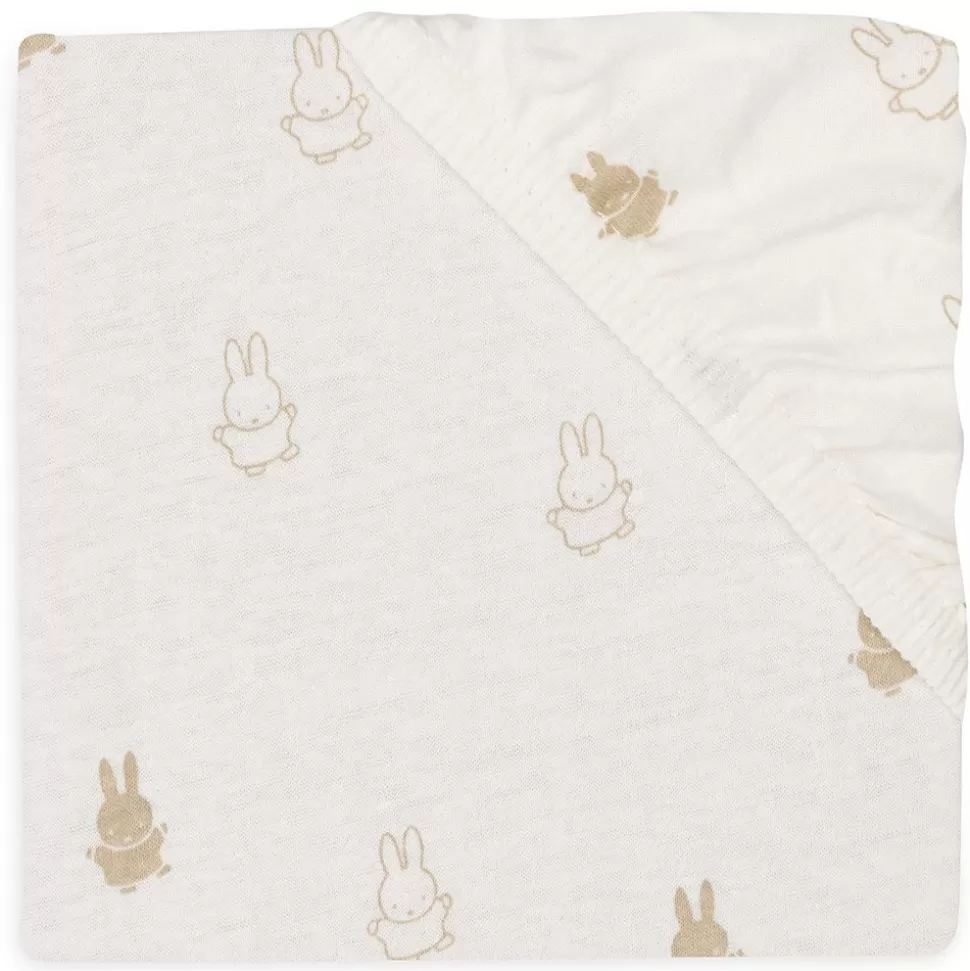 Drap Housse Jersey Happy Miffy Nougat - 60 X 120 Cm | Jollein Store