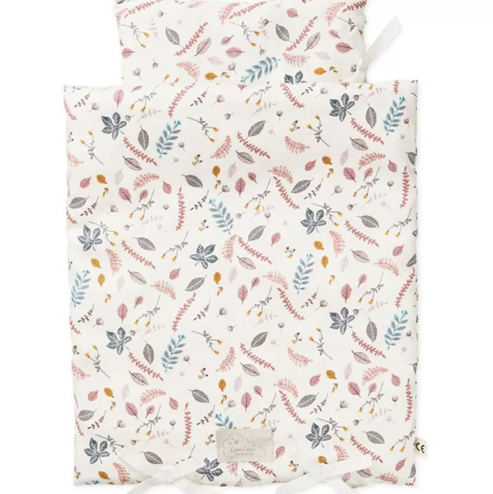 Draps Pour Lit De Poupee - Pressed Leaves Rose | Camcam Copenhagen Online