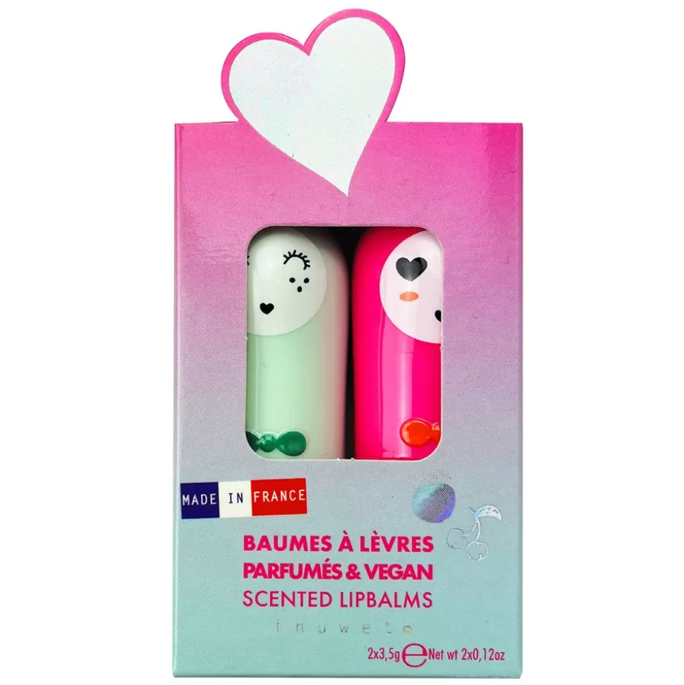 Duo De Baumes A Levres Lapin Cherry - 2 X 3,5 G | inuwet New