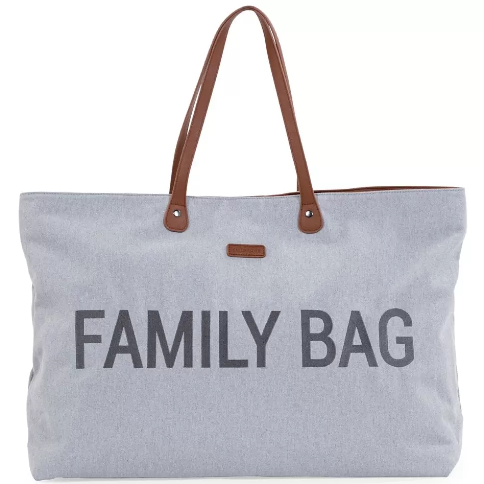 Family Bag Canvas - Gris | Childhome New