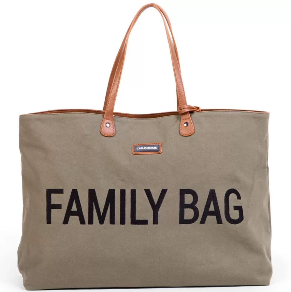 Family Bag Canvas - Kaki | Childhome New