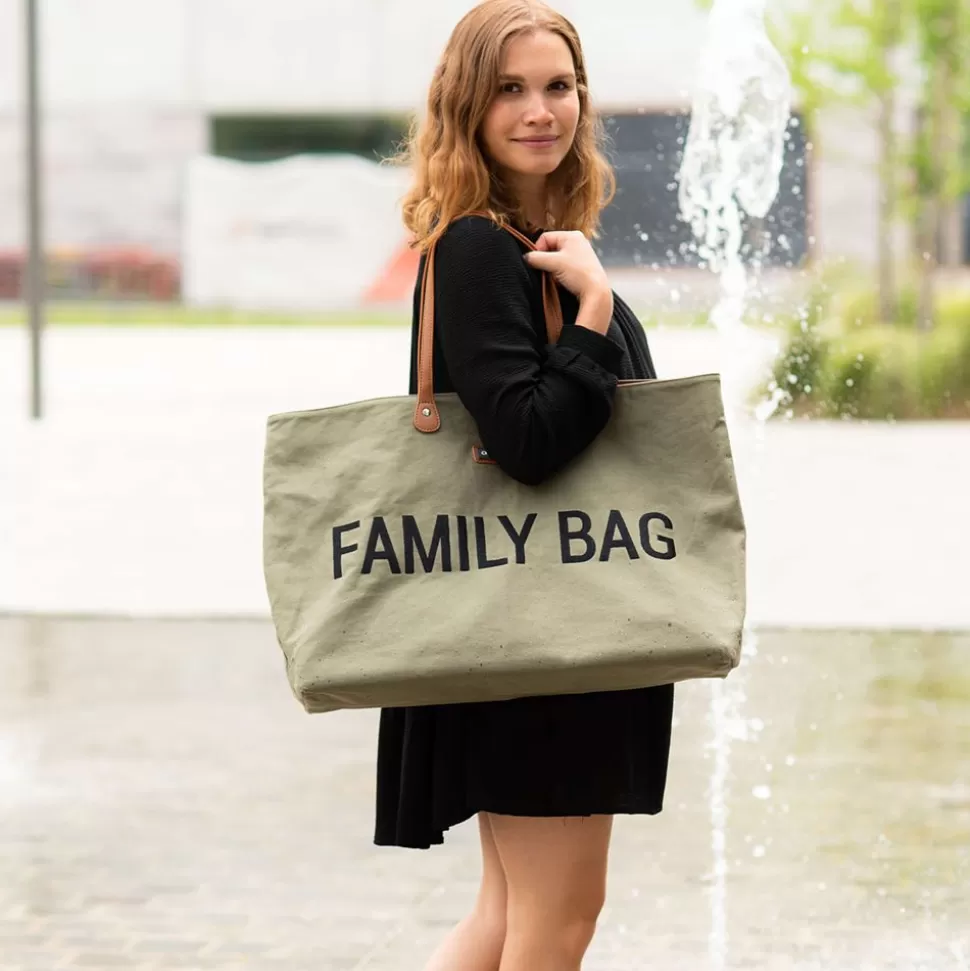 Family Bag Canvas - Kaki | Childhome New