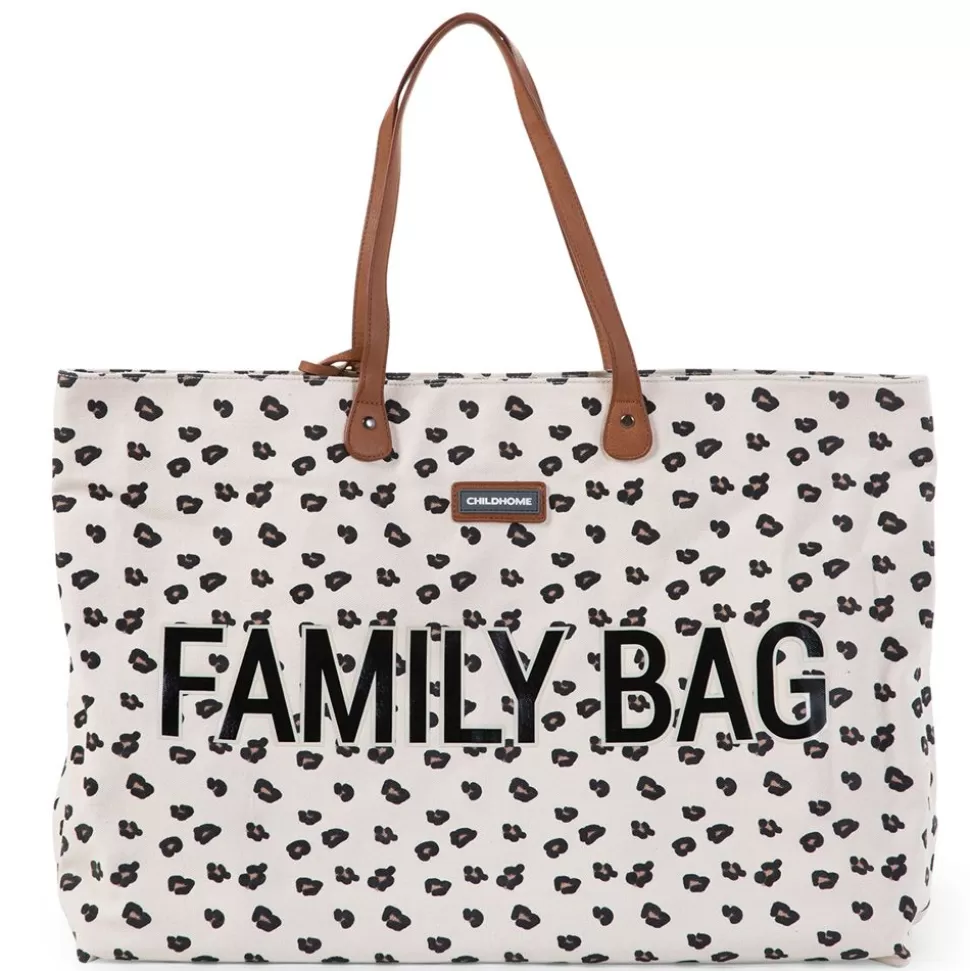 Family Bag Canvas - Leopard | Childhome New