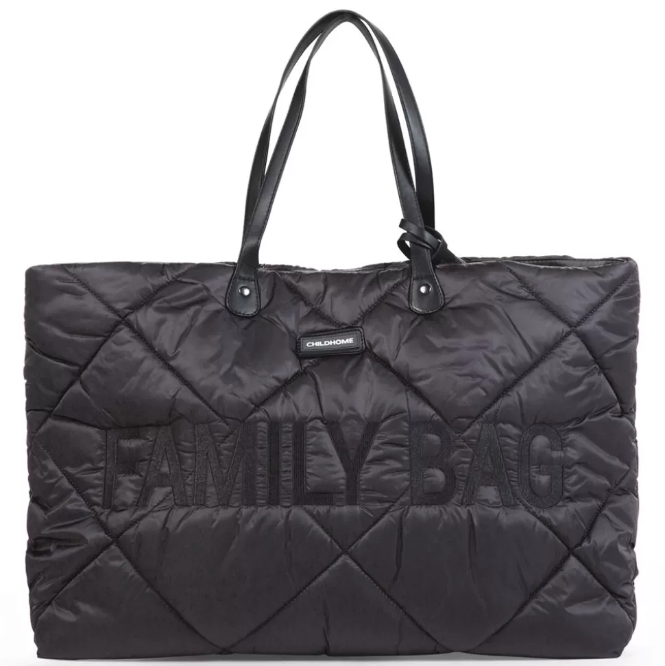 Family Bag Matelasse - Noir | Childhome Outlet