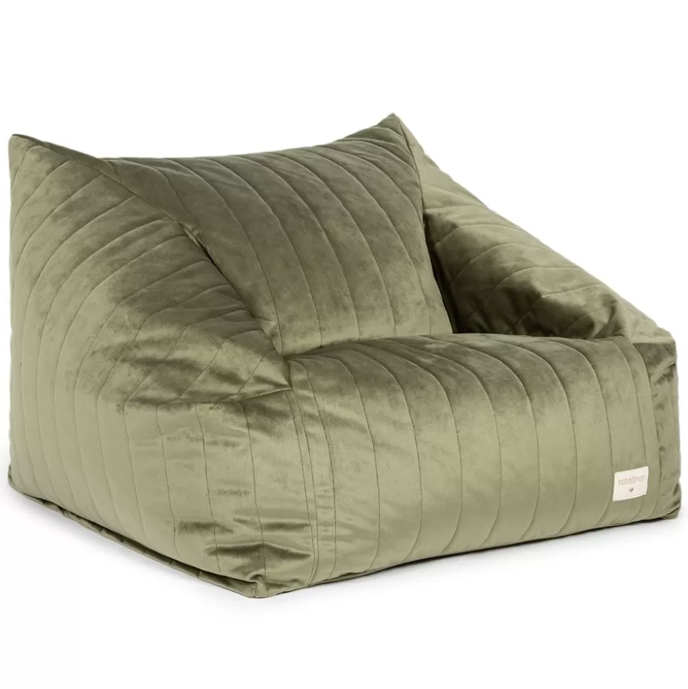 Fauteuil Chelsea Velvet - Olive Green | Nobodinoz Hot