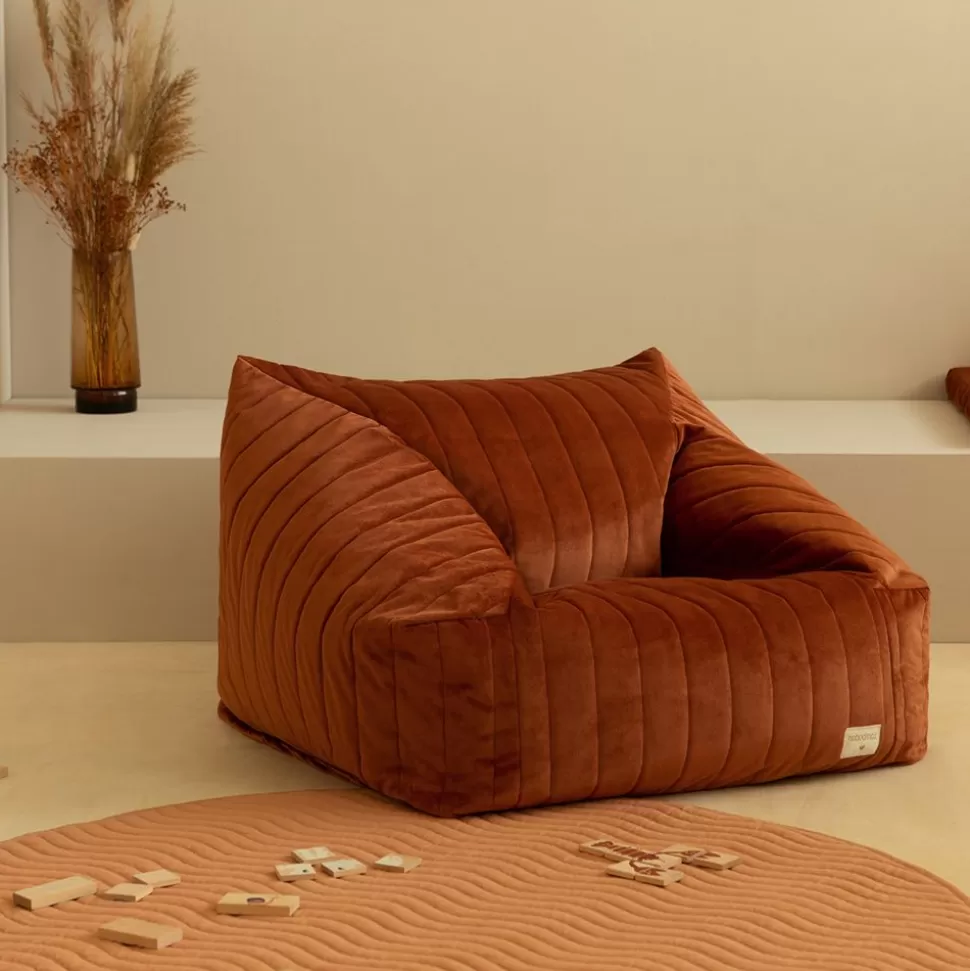 Fauteuil Chelsea Velvet - Wild Brown | Nobodinoz Flash Sale