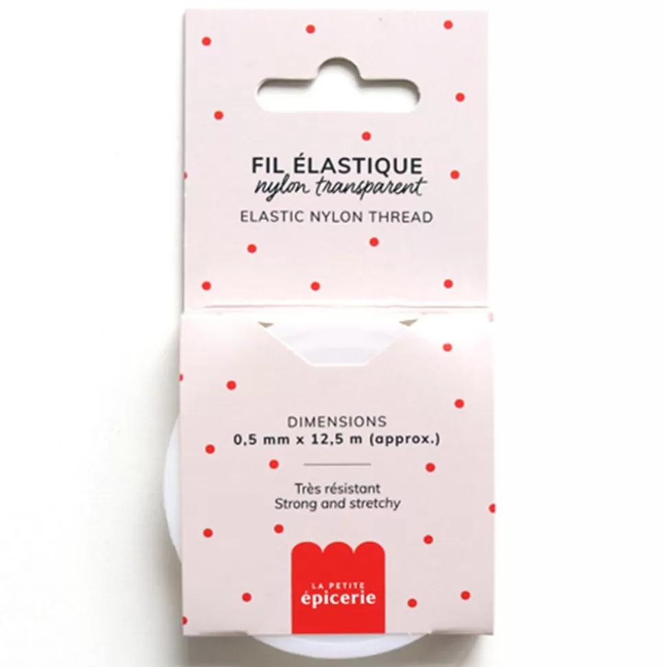 Fil Nylon Elastique Transparent O 0,5 Mm - 125 Cm | La Petite Epicerie Flash Sale