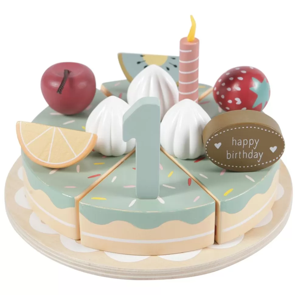 Gateau D'Anniversaire En Bois Xl | Little Dutch New