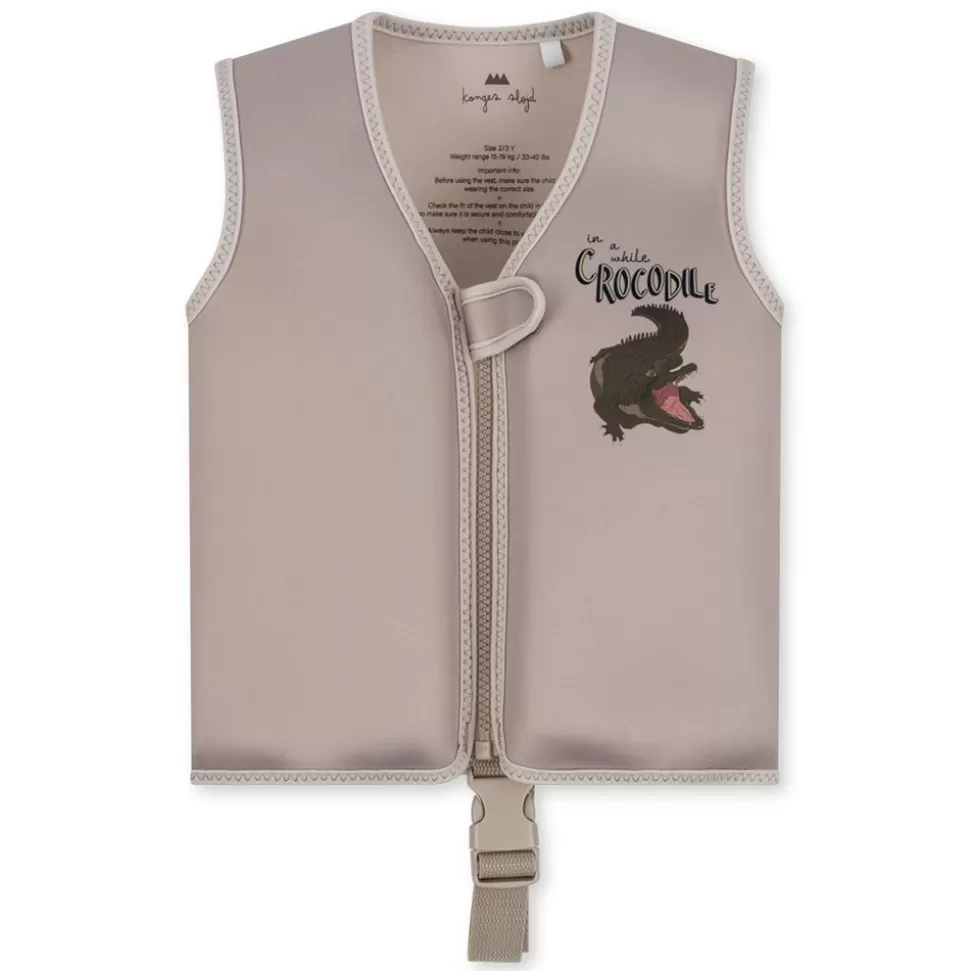 Gilet De Nage Crocodile - 1/2 Ans | Konges Sløjd Flash Sale