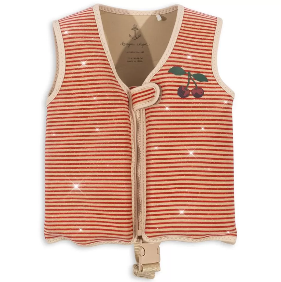 Gilet De Nage Glitter Stripes - 3/6 Ans | Konges Sløjd Flash Sale