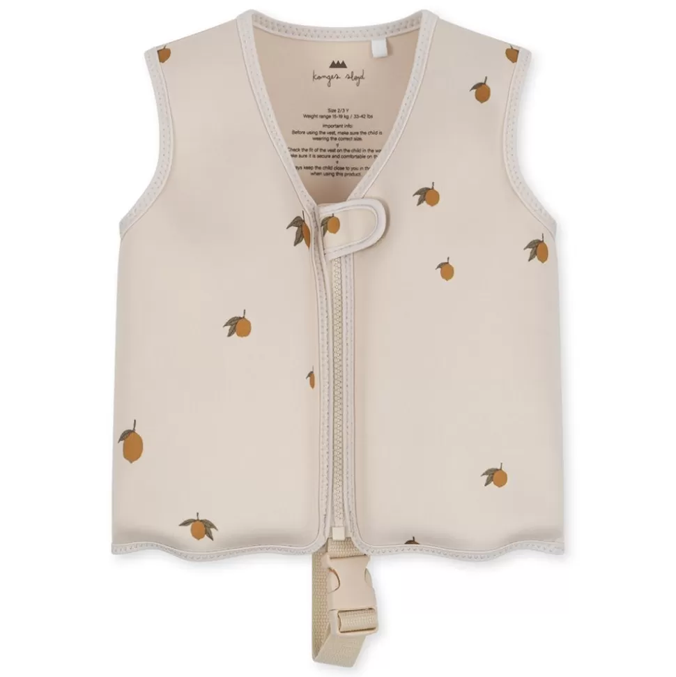 Gilet De Nage Lemon - 1/2 Ans | Konges Sløjd Shop