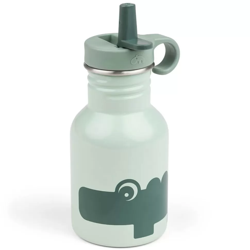 Gourde Inox Croco Vert - 350 Ml | Done by Deer Clearance