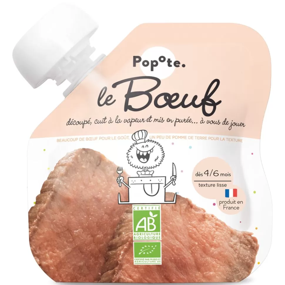 Gourde Repas Bio Boeuf - 60 G | Popote Cheap