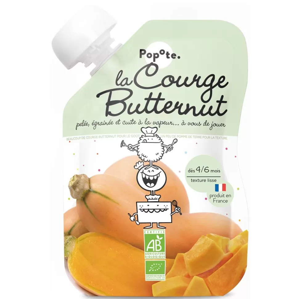 Gourde Repas Bio Courge Butternut - 120 G | Popote New