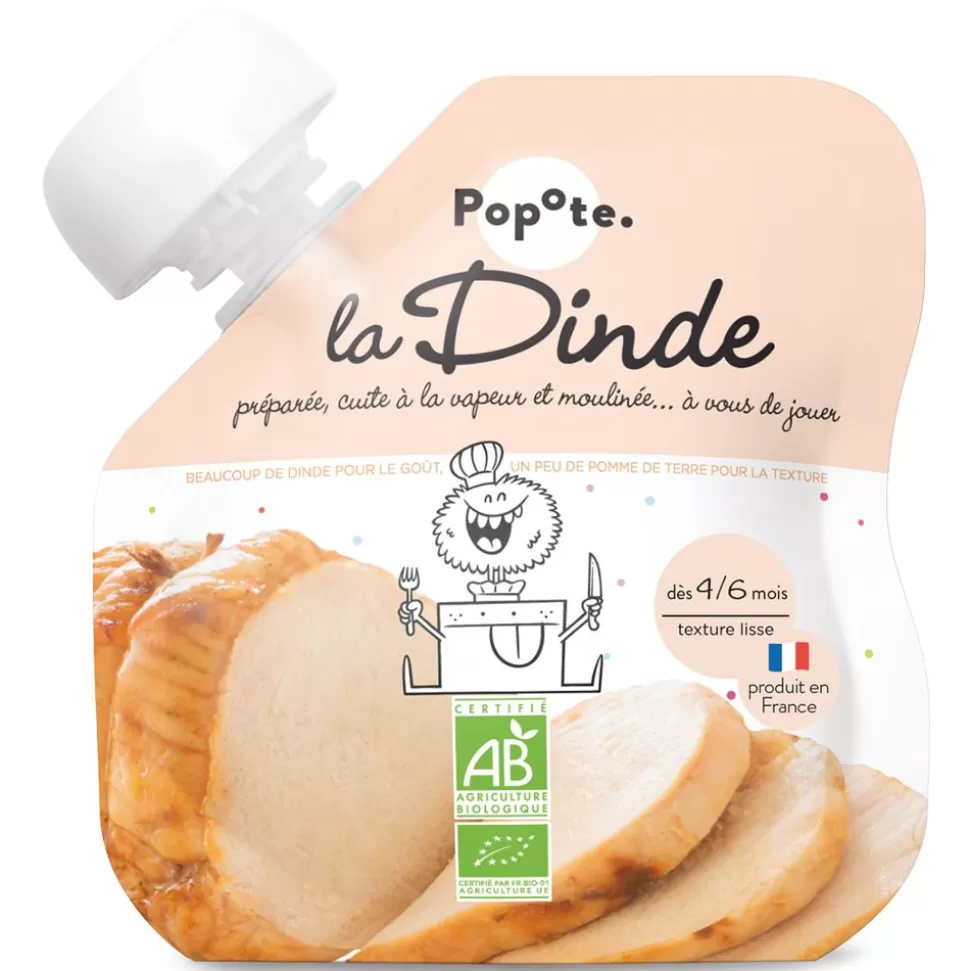 Gourde Repas Bio Dinde - 60 G | Popote Cheap