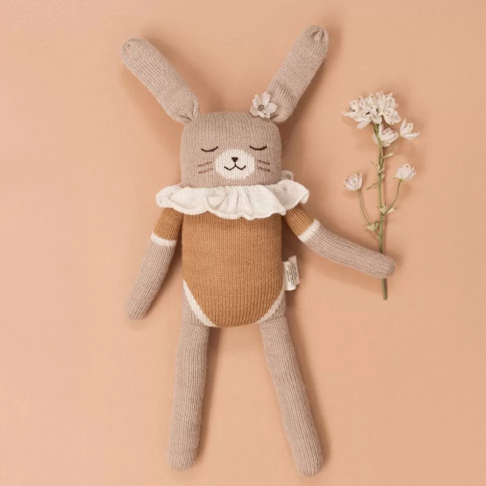 Grand Doudou Lapin - Maillot Ocre | Main Sauvage Online