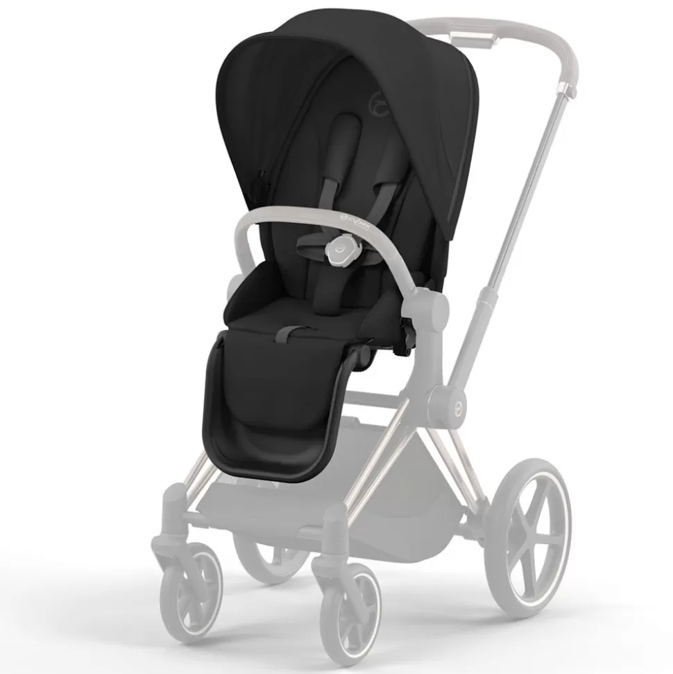 Habillage De Siege Priam 4 Et E-Priam 2 - Sepia Black | Cybex Fashion