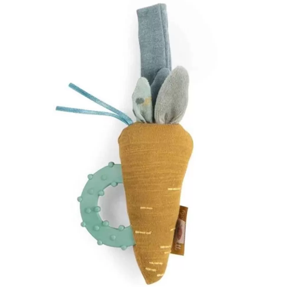 Hochet Anneau De Dentition Carotte - Trois Petits Lapins | Moulin Roty Clearance