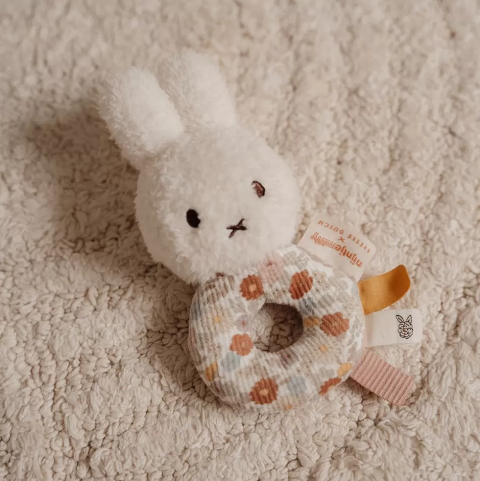 Hochet Miffy Vintage - Little Flowers | Just Dutch Discount