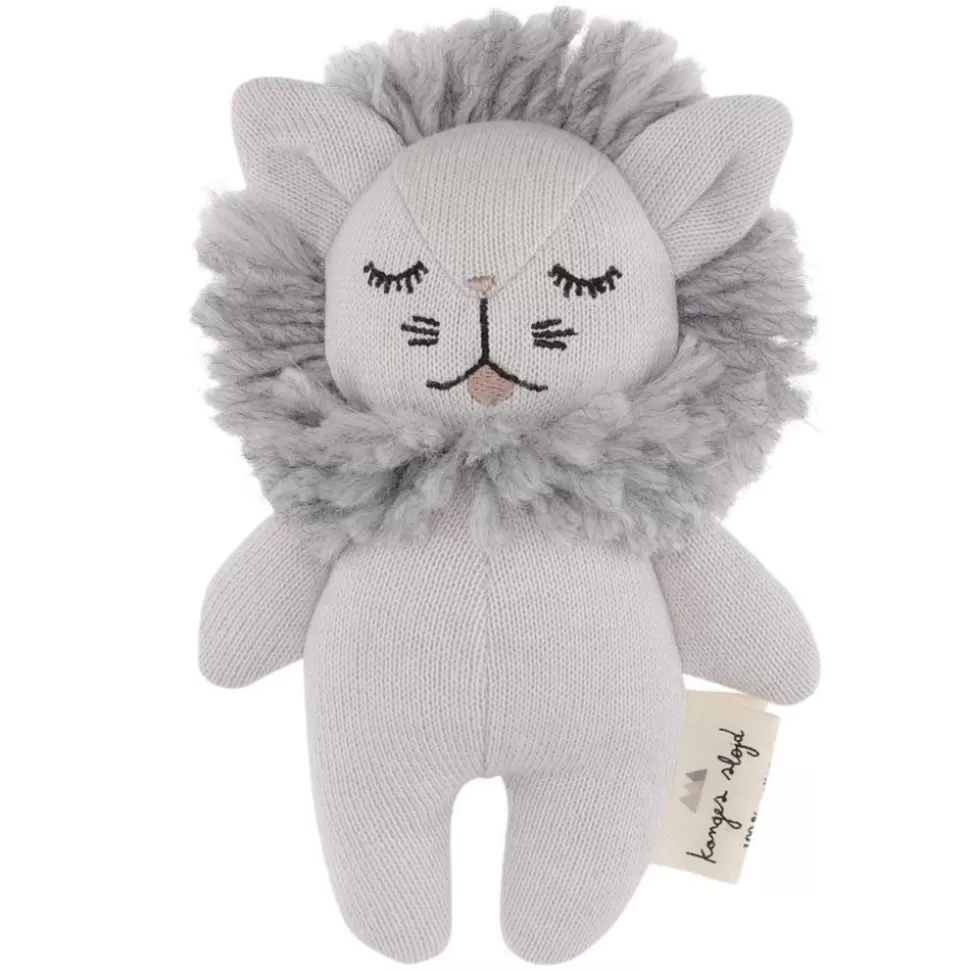 Hochet Mini Lion - Grey | Konges Sløjd Cheap