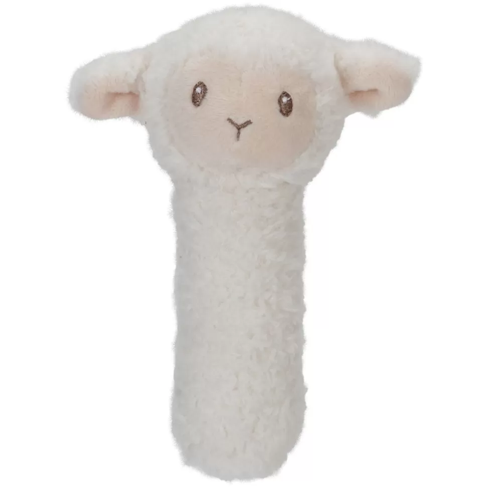 Hochet Peluche Mouton Little Farm - Blanc | Little Dutch Best