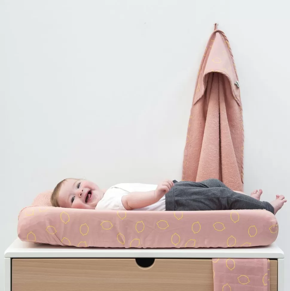 Housse De Matelas A Langer - Lemon Squash | Trixie Baby Cheap