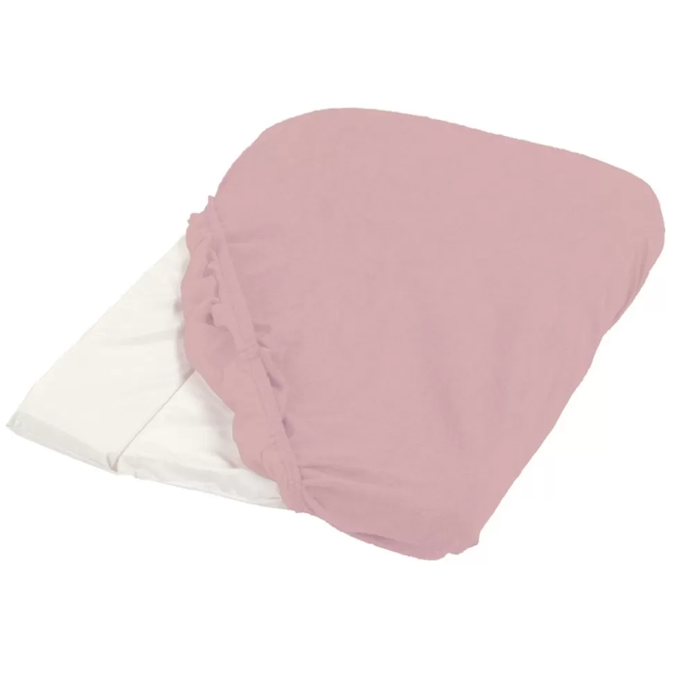 Housse De Matelas A Langer Eponge - Vieux Rose | Candide Fashion