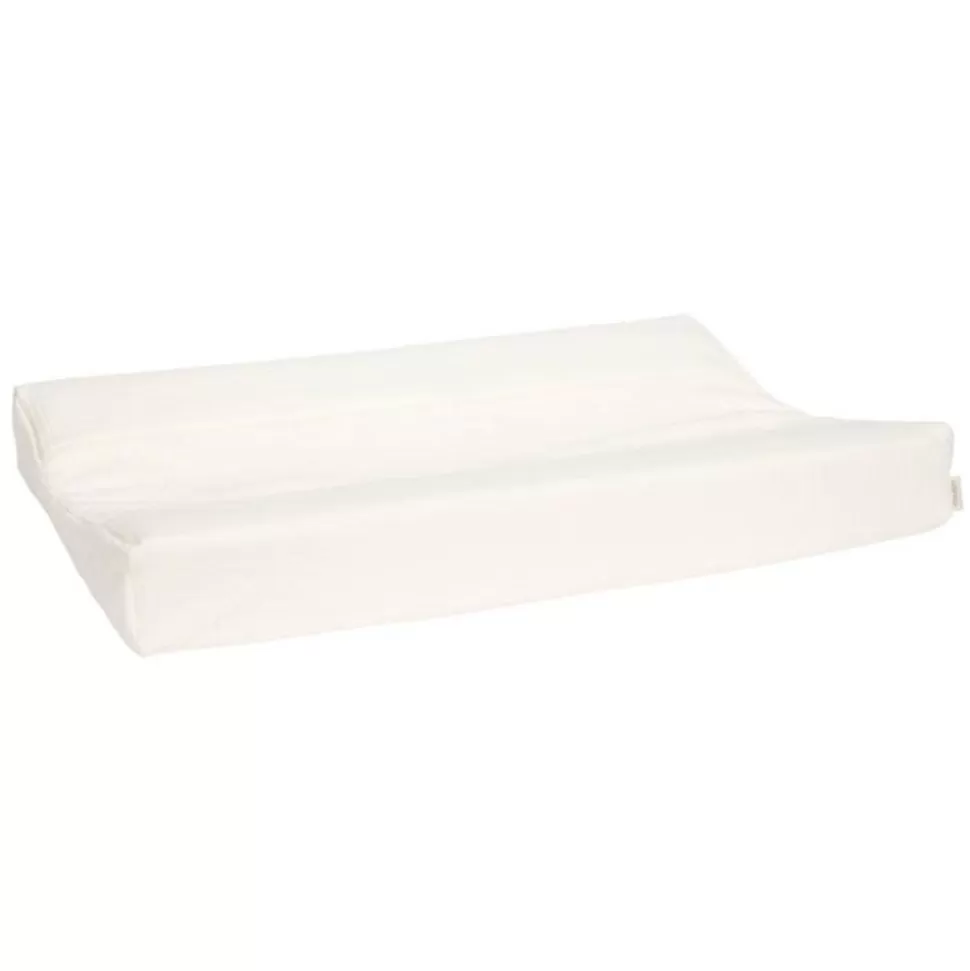 Housse De Matelas A Langer Pure - Soft White | Little Dutch Shop