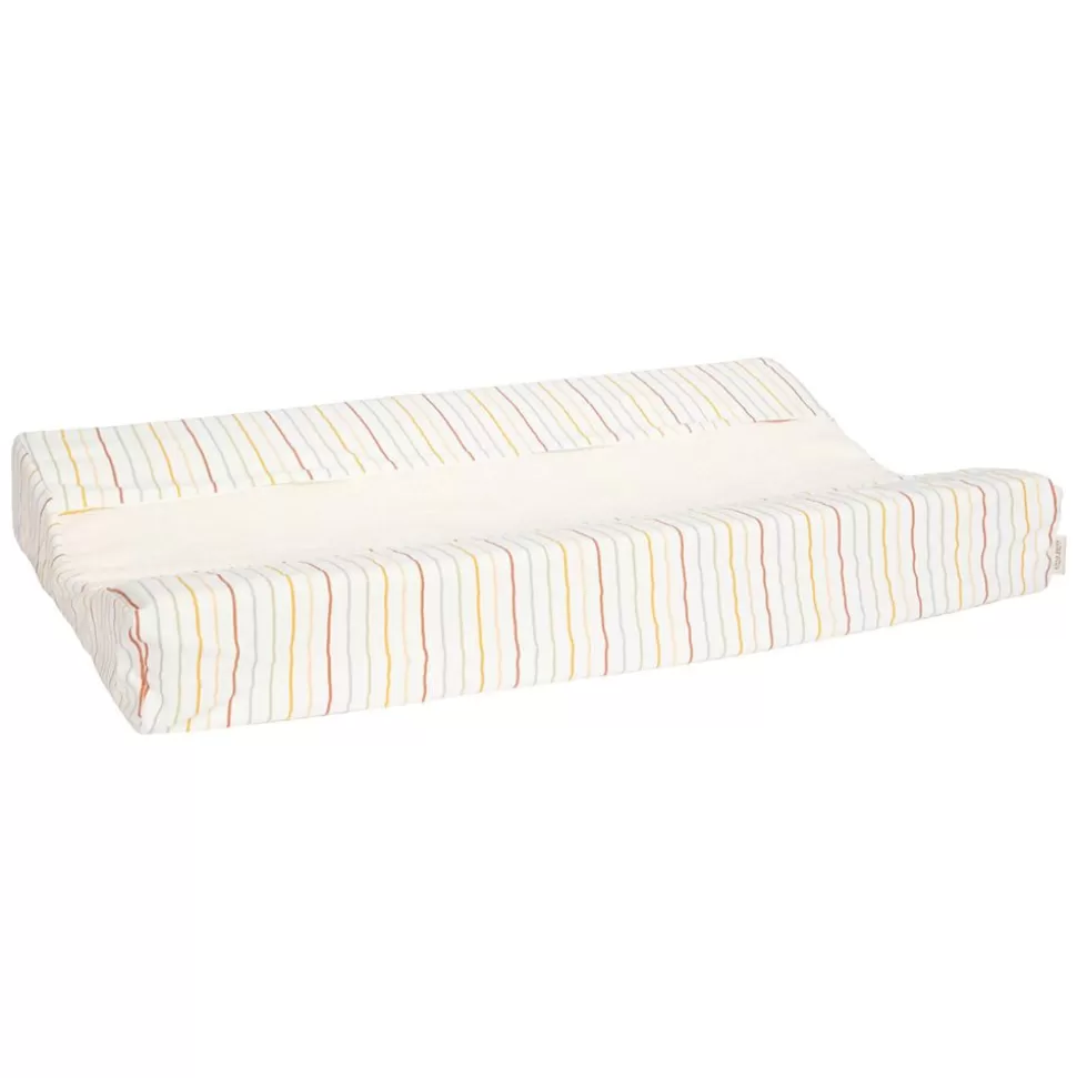 Housse De Matelas A Langer Vintage - Sunny Stripes | Little Dutch Discount