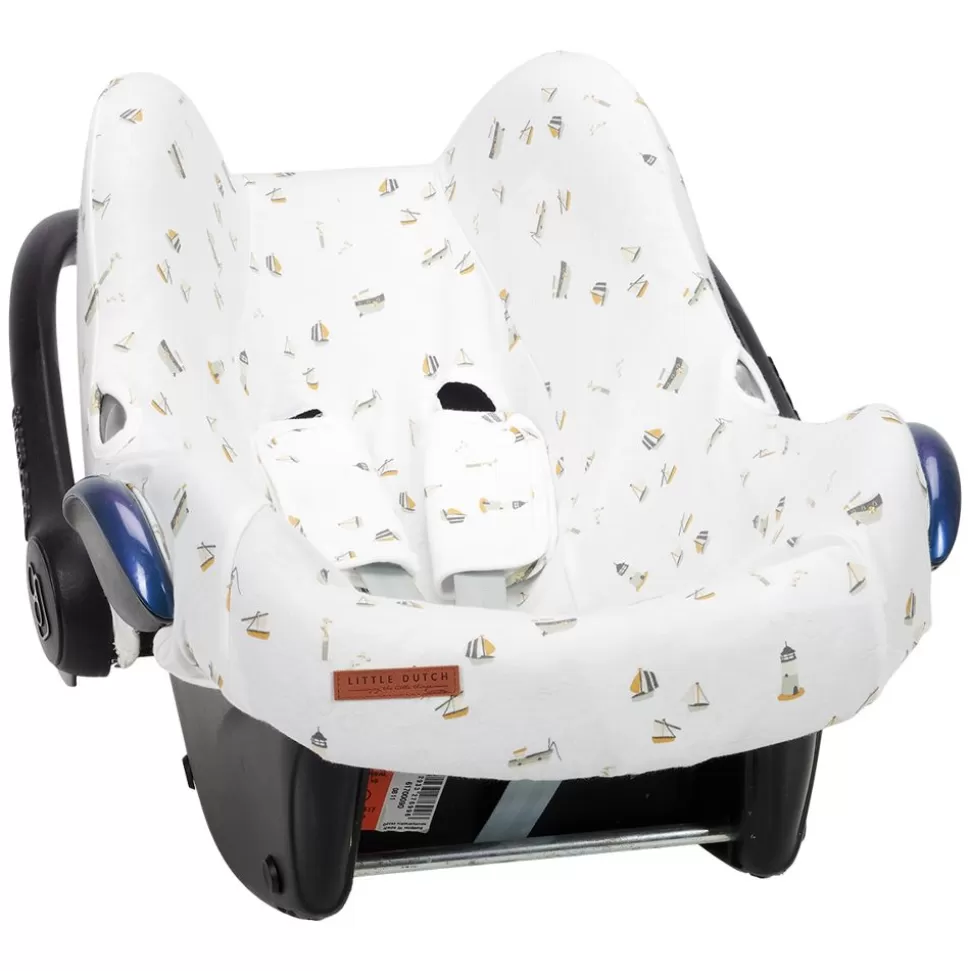 Housse De Protection Siège Auto Sailors Bay - White | Little Dutch Shop