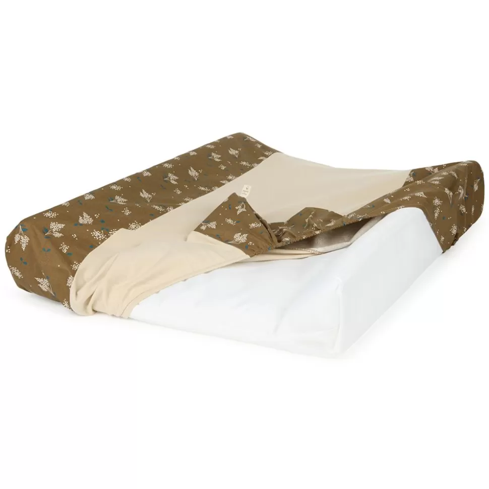 Housse Matelas A Langer Calma Stories - Brown Lilac | Nobodinoz Shop